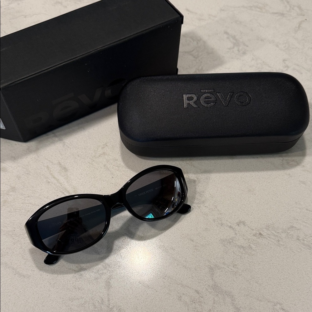 Revo Women's Black Sunglasses